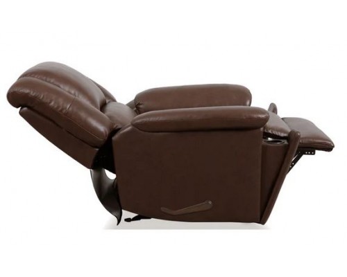 Plush Tavern Brown Perfect Match Gliding Recliner