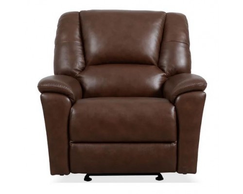Plush Tavern Brown Perfect Match Power Gliding Recliner with Power Headrest & Lumbar