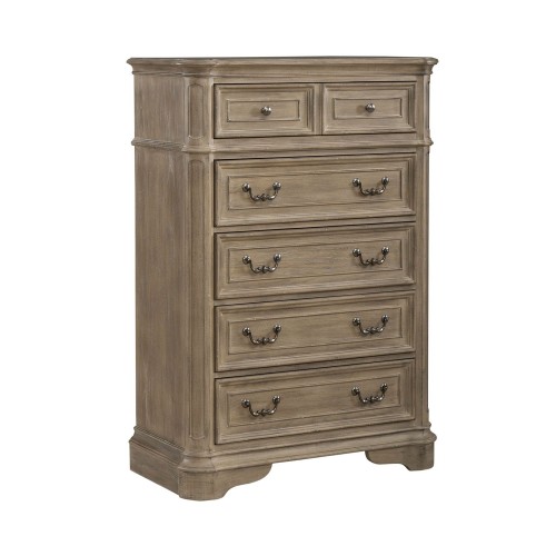 Magnolia Manor Bisque 5 Drawer Chest