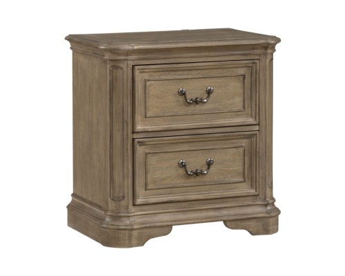 Magnolia Manor 2 Drawer Nightstand