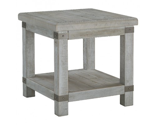 Carynhurst Industrial Rectangular End Table